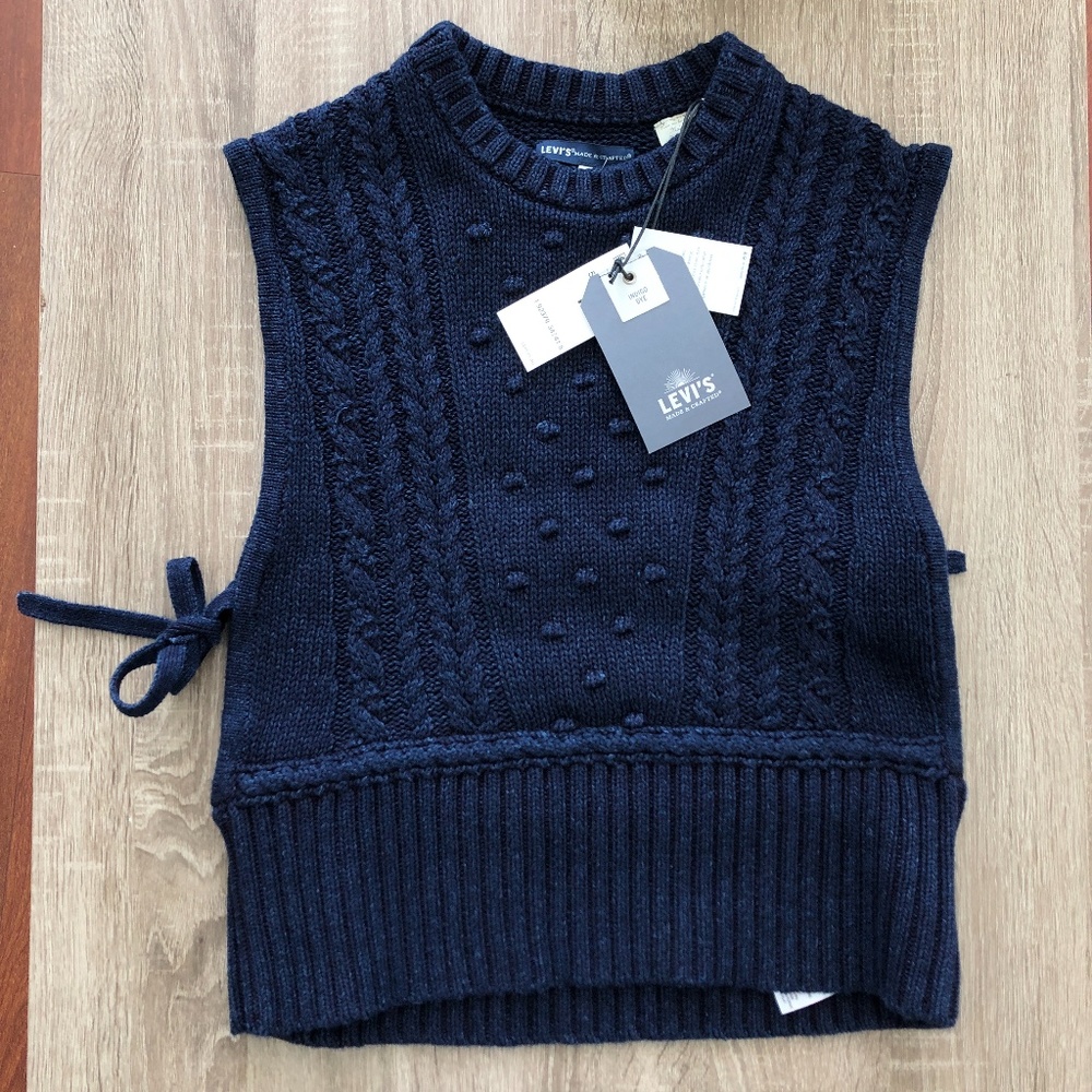NWT Levi's made & crafted aran jumper M - Picture 6 of 10
